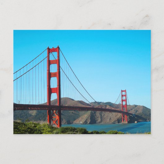 Carte Postale Pont Golden Gate (Devant)