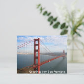 Carte Postale Pont Golden Gate (Debout devant)