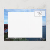 Carte Postale Pont Golden Gate (Dos)