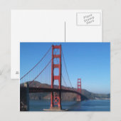 Carte Postale Pont Golden Gate (Devant / Derrière)