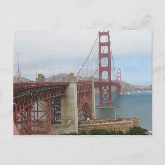 Carte Postale Pont Golden Gate (Devant)