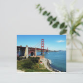 Carte Postale Pont Golden Gate (Debout devant)