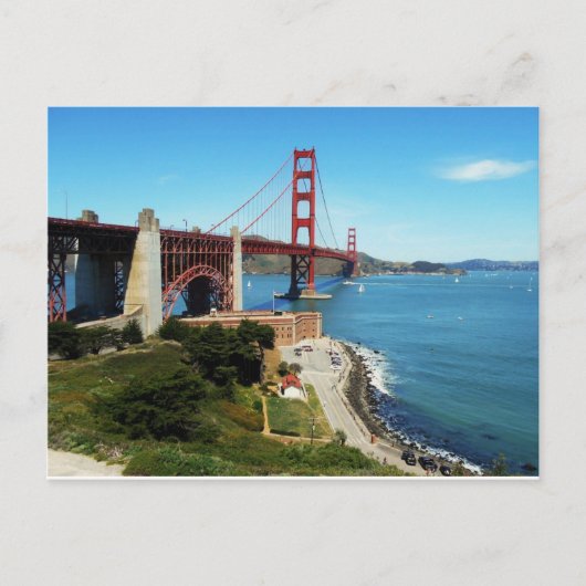 Carte Postale Pont Golden Gate (Devant)