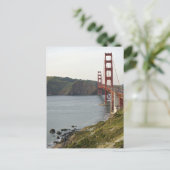 Carte Postale Pont Golden Gate avec vue sur Marin Comté (Debout devant)