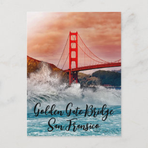 Carte Postale Pont Golden Gate San Francisco