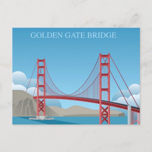 Carte Postale Pont Golden Gate | San Francisco (Devant)