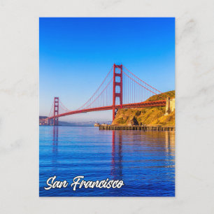 Carte Postale Pont Golden Gate, San Francisco, Californie