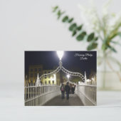 Carte Postale Pont Ha'penny Dublin (Debout devant)