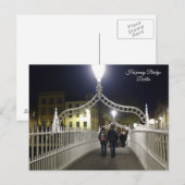 Carte Postale Pont Ha'penny Dublin (Devant / Derrière)