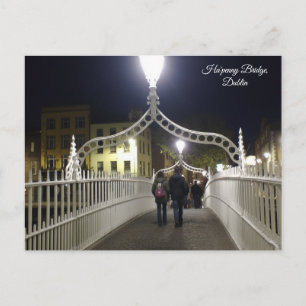 Carte Postale Pont Ha'penny Dublin