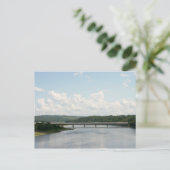 Carte Postale Pont Hartland Pont couvert le plus long (Debout devant)