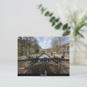 Carte Postale Pont Hebden (Debout devant)