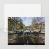 Carte Postale Pont Hebden (Devant / Derrière)