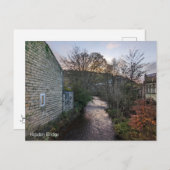 Carte Postale Pont Hebden (Devant / Derrière)