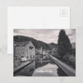 Carte Postale Pont Hebden (Devant / Derrière)