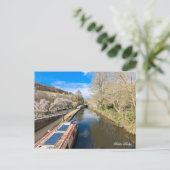 Carte Postale Pont Hebden (Debout devant)