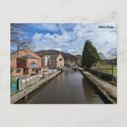 Carte Postale Pont Hebden (Devant)