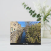 Carte Postale Pont Hebden (Debout devant)