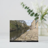 Carte Postale Pont Hebden (Debout devant)