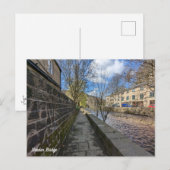 Carte Postale Pont Hebden (Devant / Derrière)