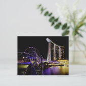 Carte Postale Pont Helix de Singapour (Debout devant)