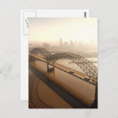 Carte Postale Pont Hernando de Soto à Memphis (Devant / Derrière)