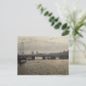 Carte Postale Pont Hungerford du pont Waterloo (Debout devant)