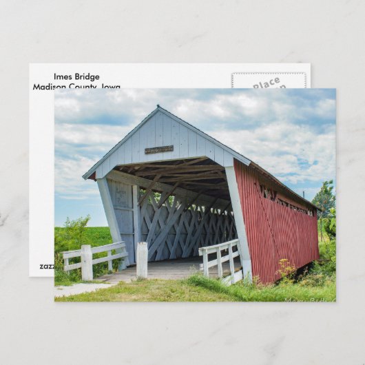 Carte Postale Pont Imes (Devant / Derrière)