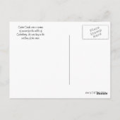 Carte Postale Pont interurbain de Cedar Creek (Dos)