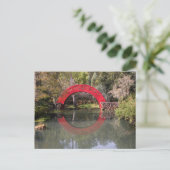 Carte Postale Pont japonais (Debout devant)