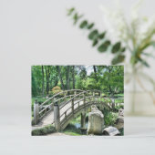 Carte Postale Pont japonais (Debout devant)
