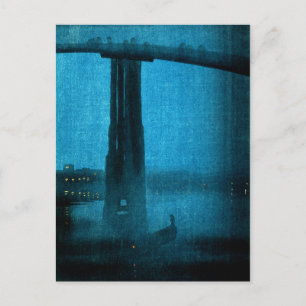 Carte Postale Pont japonais à Night 2