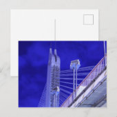 Carte Postale Pont Jiefang bleu (Devant / Derrière)
