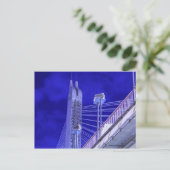 Carte Postale Pont Jiefang bleu (Debout devant)