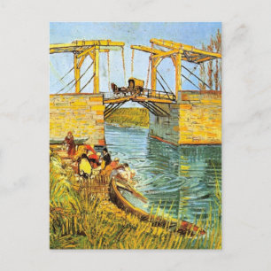 Carte Postale Pont Langlois à Arles par Vincent van Gogh