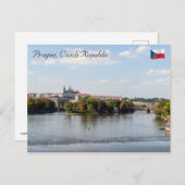 Carte Postale Pont Légion et Château de Prague - Prague (Devant / Derrière)