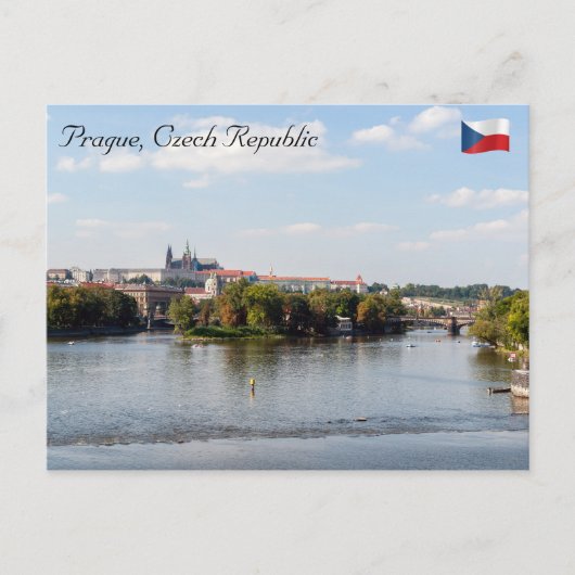 Carte Postale Pont Légion et Château de Prague - Prague (Devant)