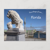 Carte Postale Pont Lion St Augustine Floride (Devant)