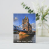 Carte Postale Pont Londres de tour (Debout devant)