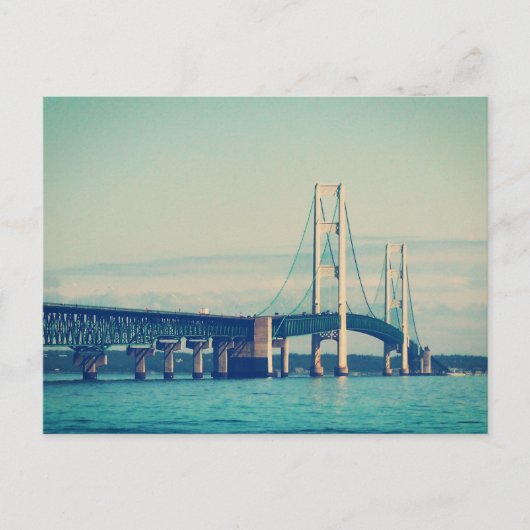 Carte Postale Pont Mackinac (Devant)