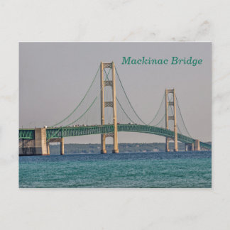 Carte Postale Pont Majestic Mackinac