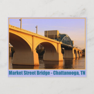 Carte Postale Pont Market Street - Chattanooga, TN