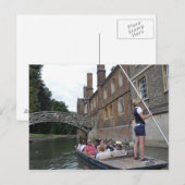 Carte Postale Pont mathématique, Cambridge (Devant / Derrière)