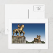 Carte Postale Pont Memorial (Devant / Derrière)