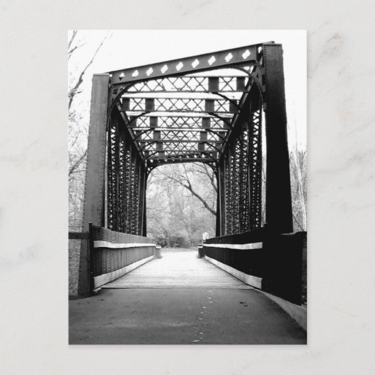 Carte Postale Pont métallique (Devant)