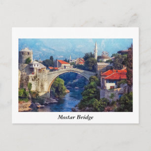 Carte Postale Pont Mostar
