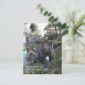 Carte Postale Pont naturel, Thunder Rock Cove, Oregon (Debout devant)