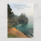 Carte Postale Pont naturel, Thunder Rock Cove, Oregon (Devant)