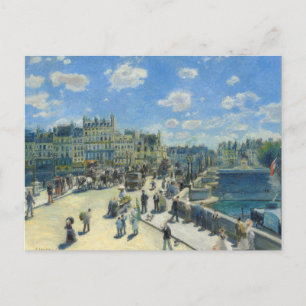 Carte Postale Pont Neuf, Paris par Renoir Postcard