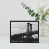 Carte Postale Pont NYC (Debout devant)